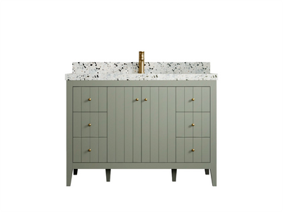 Atlanta 48 in. W x 22 in. D Single Sink Bathroom Vanity - Willow Bath and Vanity