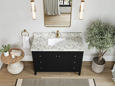 Atlanta 48 in. W x 22 in. D Single Sink Bathroom Vanity - Willow Bath and Vanity