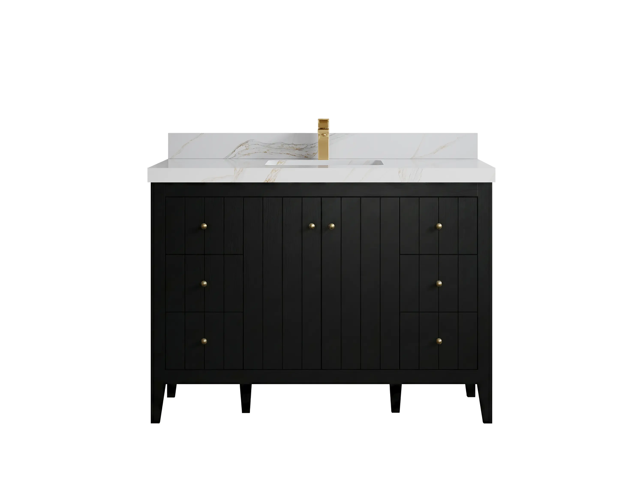 Atlanta 48 in. W x 22 in. D Single Sink Bathroom Vanity - Willow Bath and Vanity