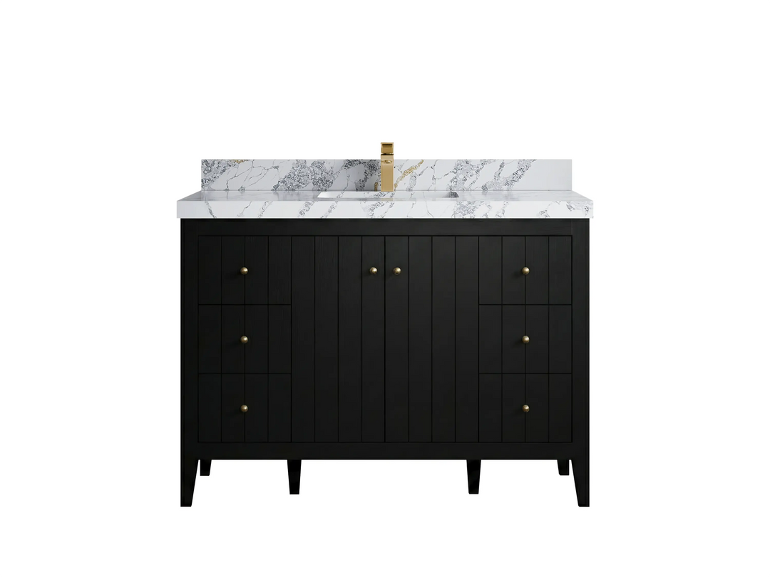 Atlanta 48 in. W x 22 in. D Single Sink Bathroom Vanity - Willow Bath and Vanity