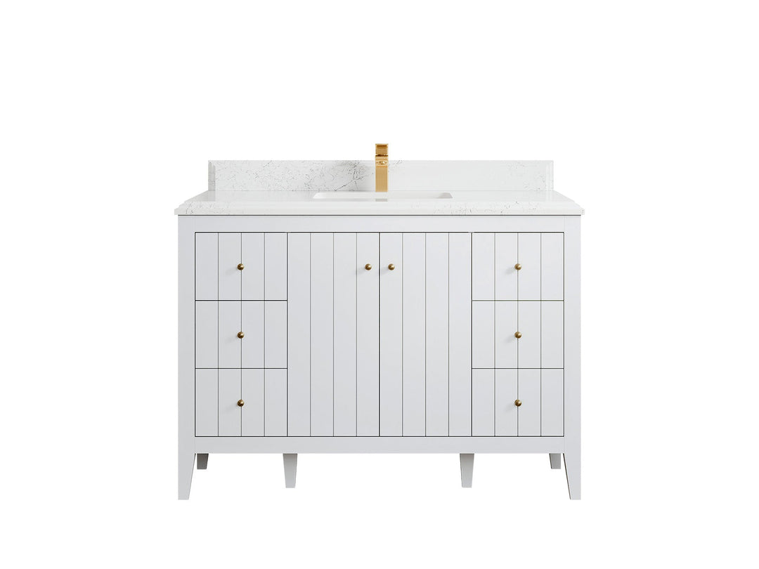 Atlanta 48 in. W x 22 in. D Single Sink Bathroom Vanity - Willow Bath and Vanity