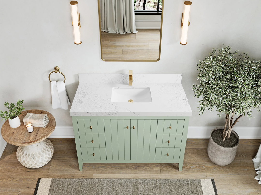 Atlanta 48 in. W x 22 in. D Single Sink Bathroom Vanity - Willow Bath and Vanity