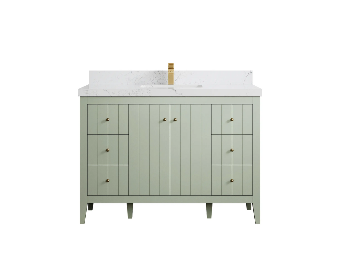 Atlanta 48 in. W x 22 in. D Single Sink Bathroom Vanity - Willow Bath and Vanity