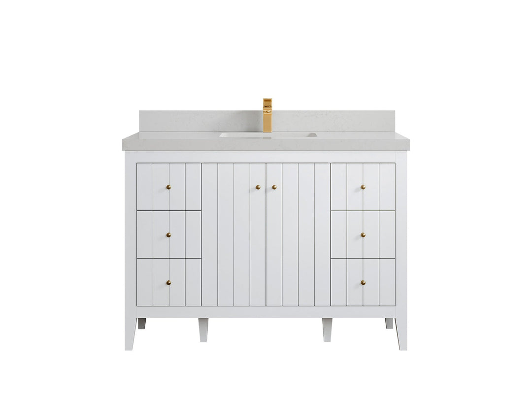 Atlanta 48 in. W x 22 in. D Single Sink Bathroom Vanity - Willow Bath and Vanity