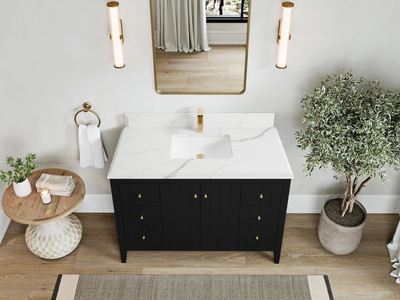 Atlanta 48 in. W x 22 in. D Single Sink Bathroom Vanity - Willow Bath and Vanity