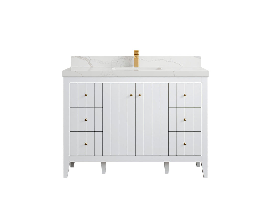 Atlanta 48 in. W x 22 in. D Single Sink Bathroom Vanity - Willow Bath and Vanity