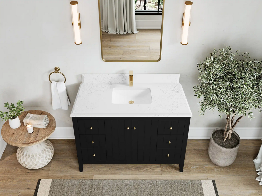 Atlanta 48 in. W x 22 in. D Single Sink Bathroom Vanity - Willow Bath and Vanity