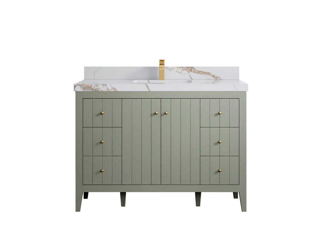 Atlanta 48 in. W x 22 in. D Single Sink Bathroom Vanity - Willow Bath and Vanity