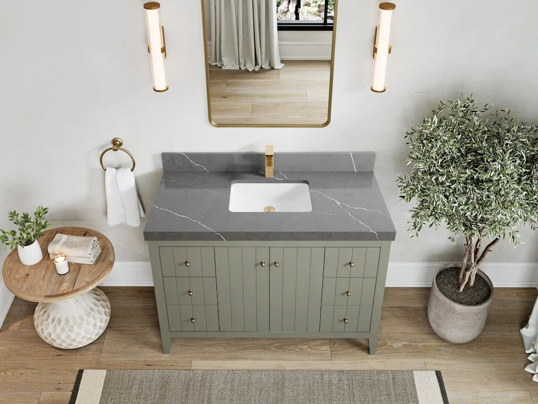 Atlanta 48 in. W x 22 in. D Single Sink Bathroom Vanity - Willow Bath and Vanity