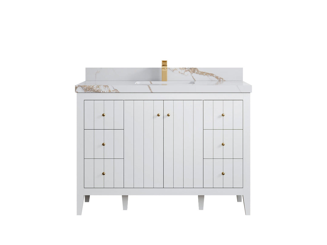 Atlanta 48 in. W x 22 in. D Single Sink Bathroom Vanity - Willow Bath and Vanity