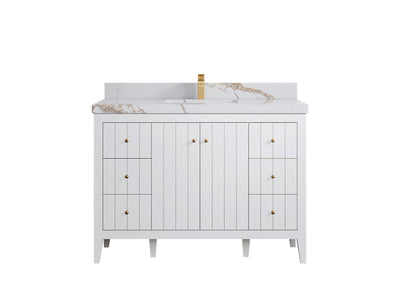 Atlanta 48 in. W x 22 in. D Single Sink Bathroom Vanity - Willow Bath and Vanity