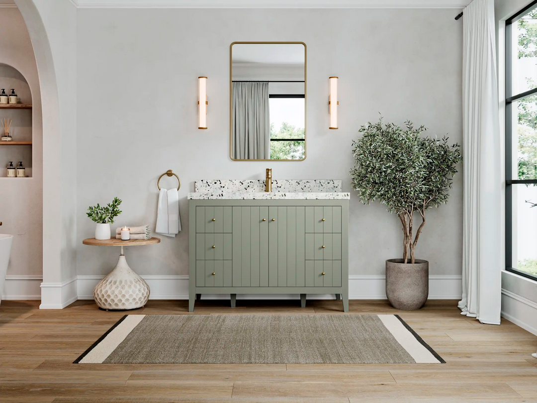Atlanta 48 in. W x 22 in. D Single Sink Bathroom Vanity - Willow Bath and Vanity