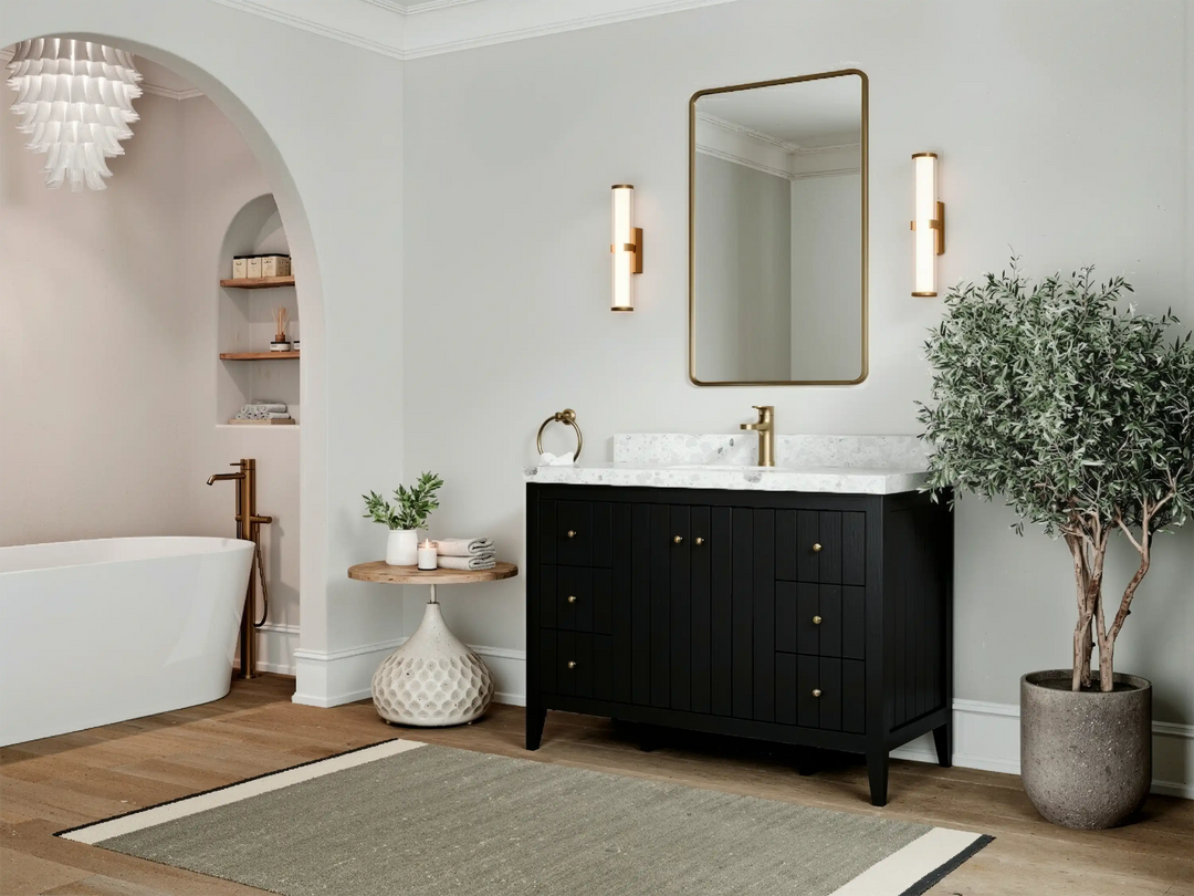 Atlanta 48 in. W x 22 in. D Single Sink Bathroom Vanity - Willow Bath and Vanity