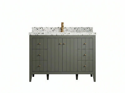 Atlanta 48 in. W x 22 in. D Single Sink Bathroom Vanity - Willow Bath and Vanity