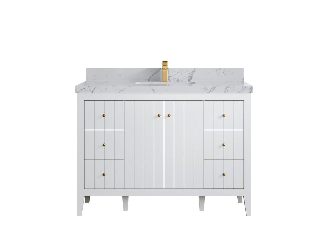 Atlanta 48 in. W x 22 in. D Single Sink Bathroom Vanity - Willow Bath and Vanity