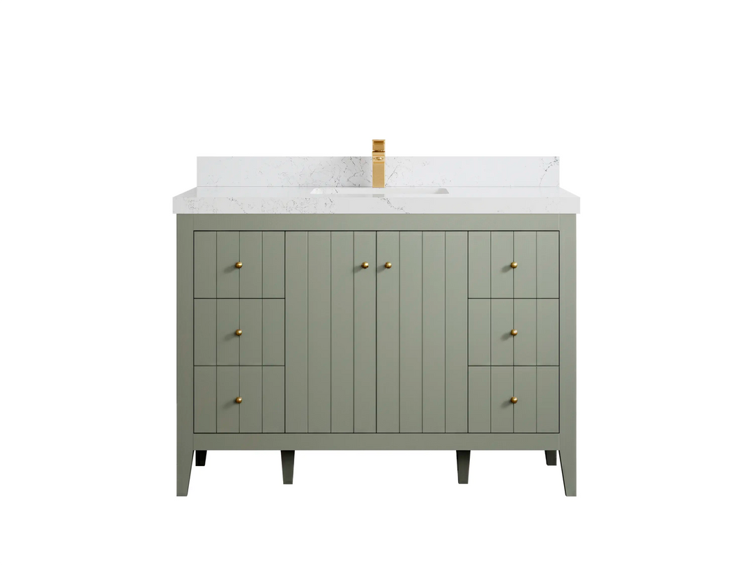 Atlanta 48 in. W x 22 in. D Single Sink Bathroom Vanity - Willow Bath and Vanity
