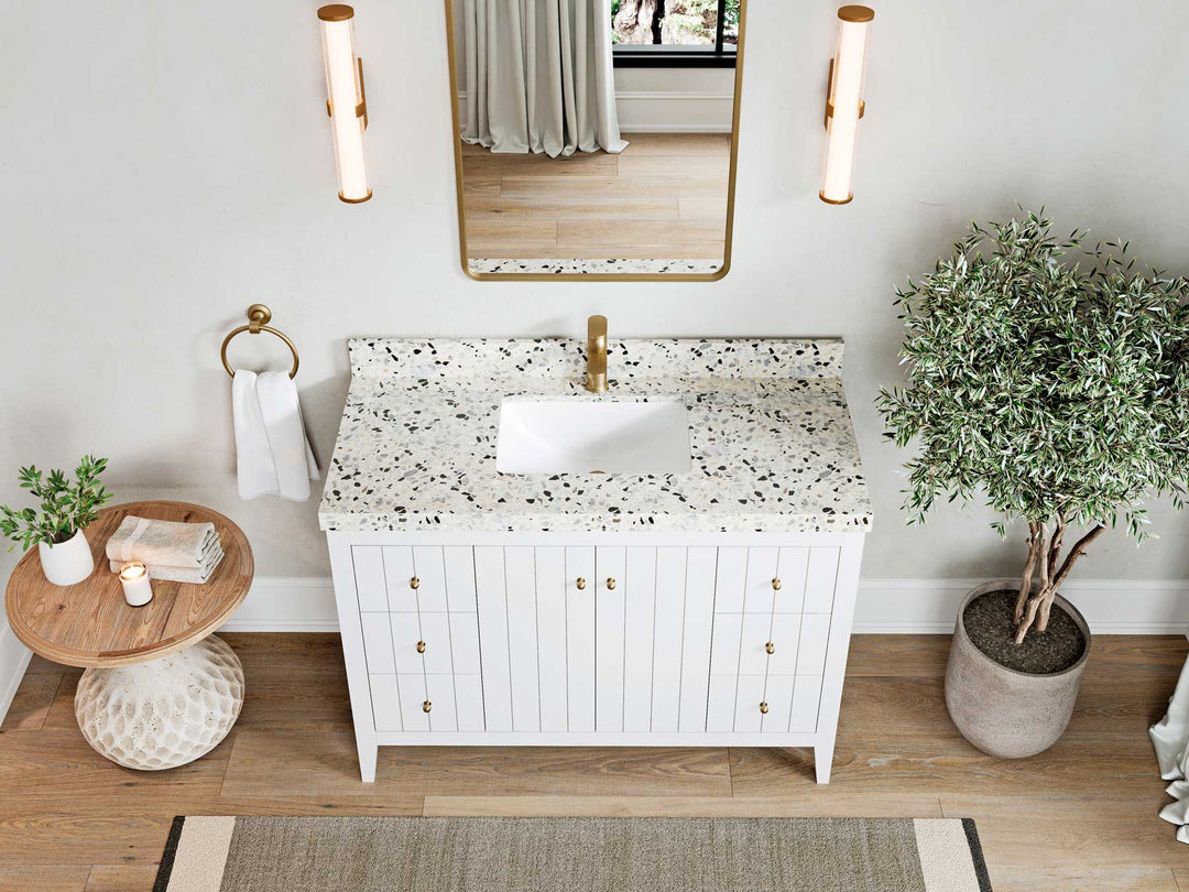 Atlanta 48 in. W x 22 in. D Single Sink Bathroom Vanity - Willow Bath and Vanity