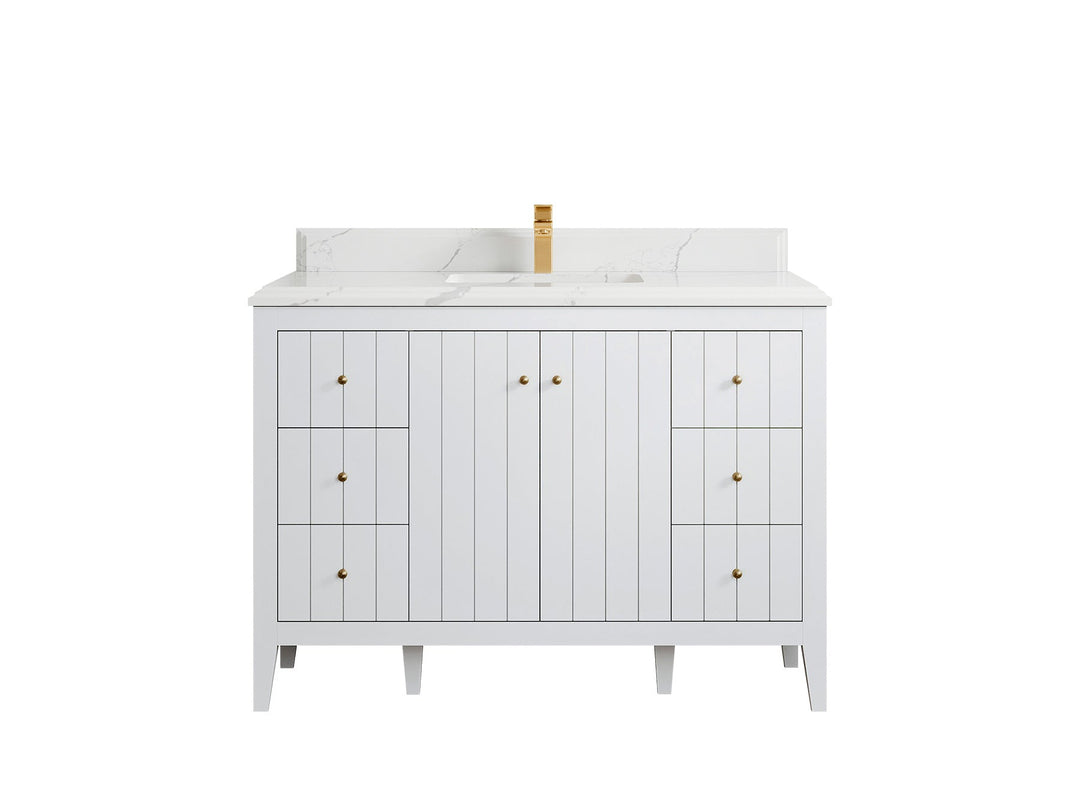 Atlanta 48 in. W x 22 in. D Single Sink Bathroom Vanity - Willow Bath and Vanity