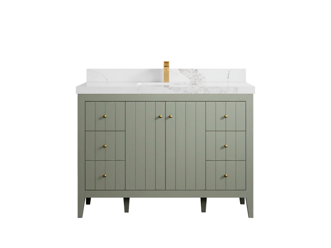 Atlanta 48 in. W x 22 in. D Single Sink Bathroom Vanity - Willow Bath and Vanity