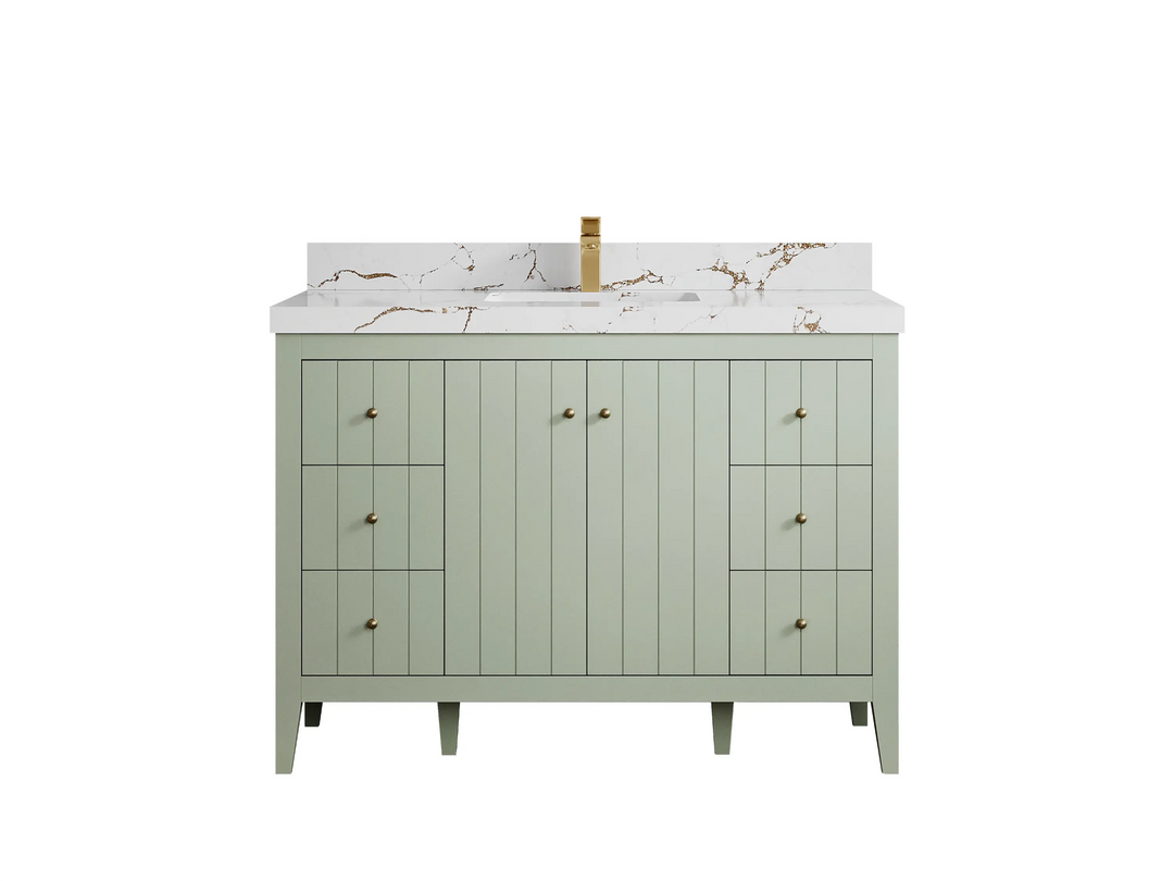 Atlanta 48 in. W x 22 in. D Single Sink Bathroom Vanity - Willow Bath and Vanity