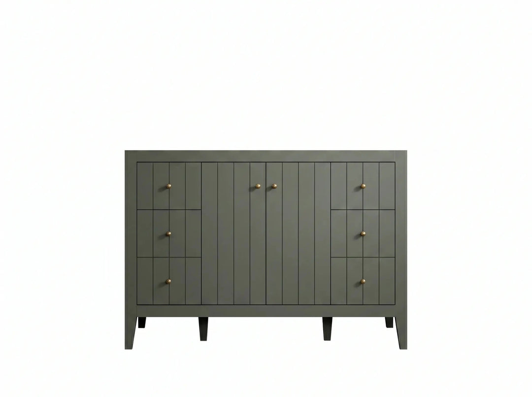 Atlanta 48 in. W x 22 in. D Single Sink Bathroom Vanity | 
              
                Pewter Green
                
                  
             - ATL-CAB-PGN-47S - photo №3