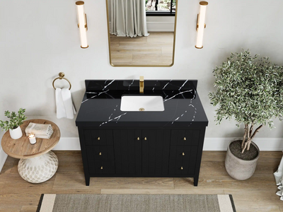 Atlanta 48 in. W x 22 in. D Single Sink Bathroom Vanity - Willow Bath and Vanity