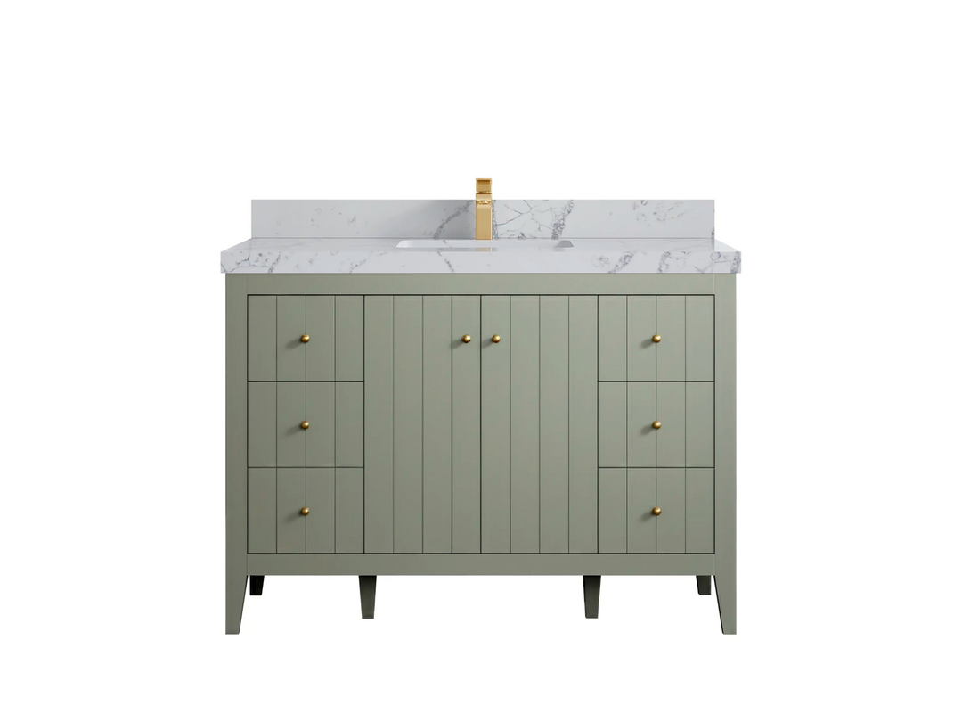 Atlanta 48 in. W x 22 in. D Single Sink Bathroom Vanity - Willow Bath and Vanity