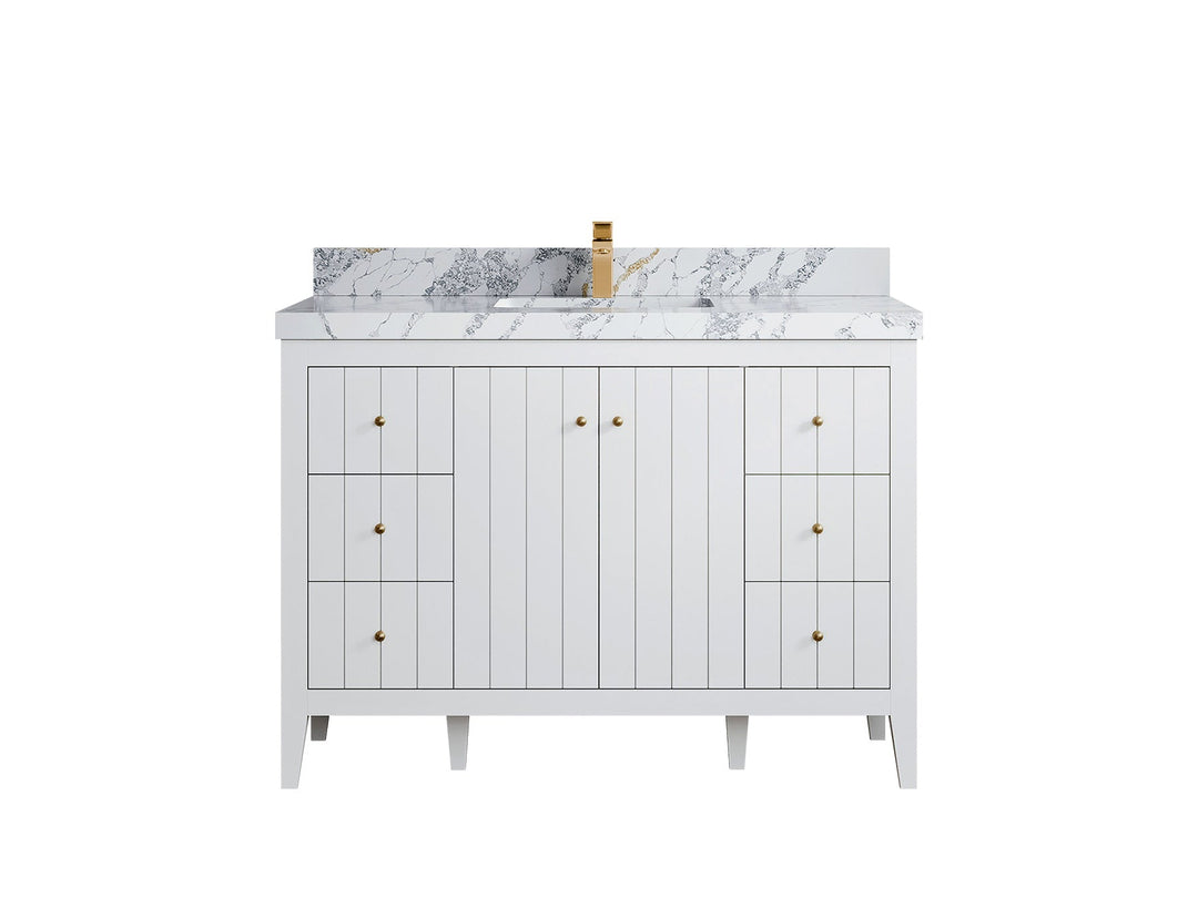 Atlanta 48 in. W x 22 in. D Single Sink Bathroom Vanity - Willow Bath and Vanity