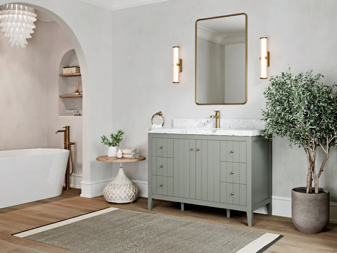 Atlanta 48 in. W x 22 in. D Single Sink Bathroom Vanity - Willow Bath and Vanity