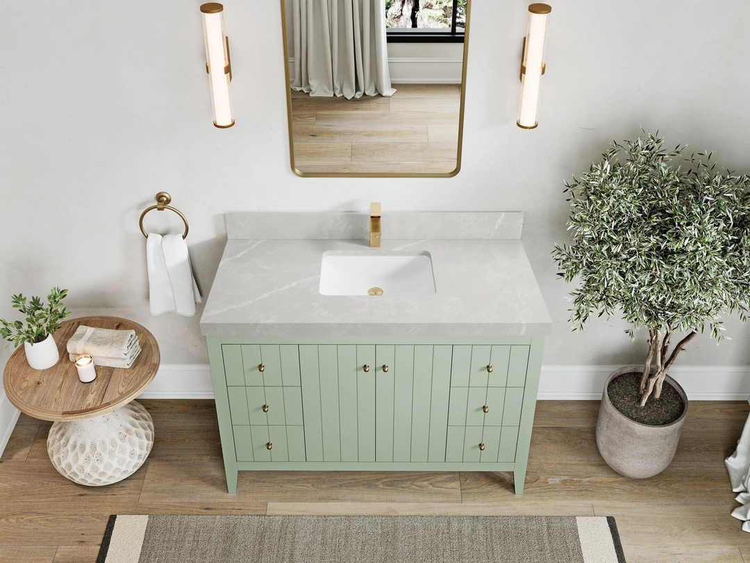 Atlanta 48 in. W x 22 in. D Single Sink Bathroom Vanity - Willow Bath and Vanity