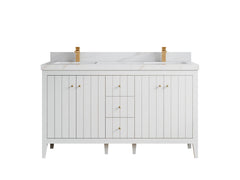 Atlanta 60 in. W x 22 in. D Double Sink Bathroom Vanity - photo 20