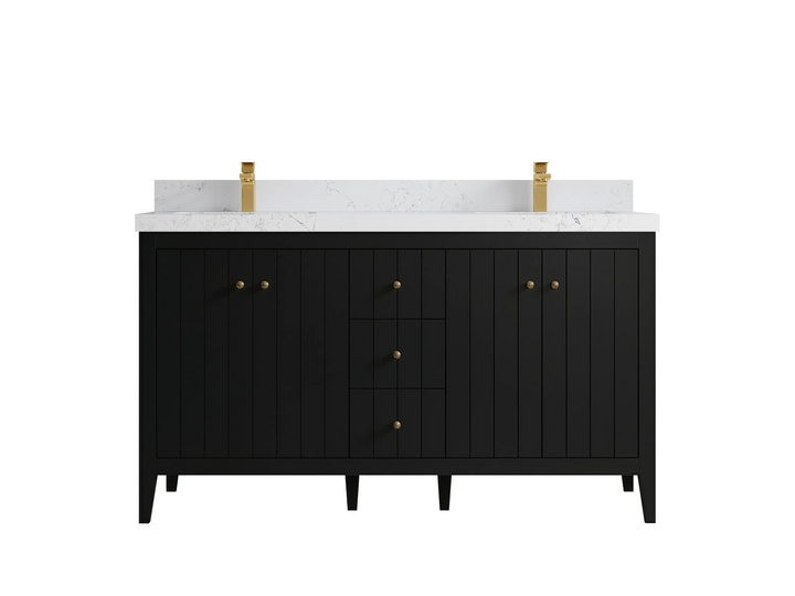 Atlanta 60 in. W x 22 in. D Double Sink Bathroom Vanity - photo 39