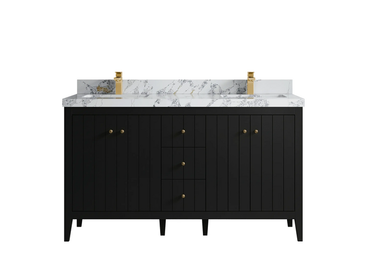 Atlanta 60 in. W x 22 in. D Double Sink Bathroom Vanity - photo 25