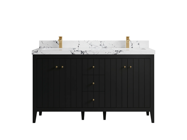 Atlanta 60 in. W x 22 in. D Double Sink Bathroom Vanity - photo 49