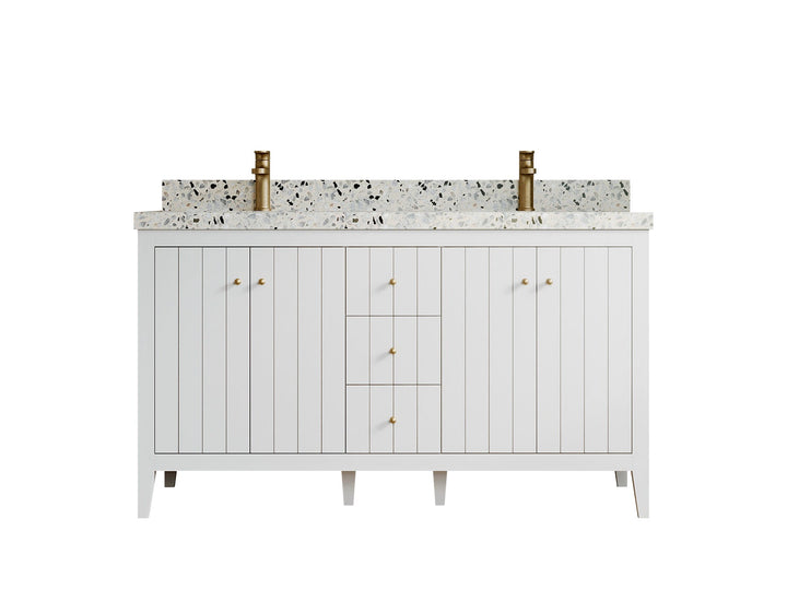 Atlanta 60 in. W x 22 in. D Double Sink Bathroom Vanity - photo 51