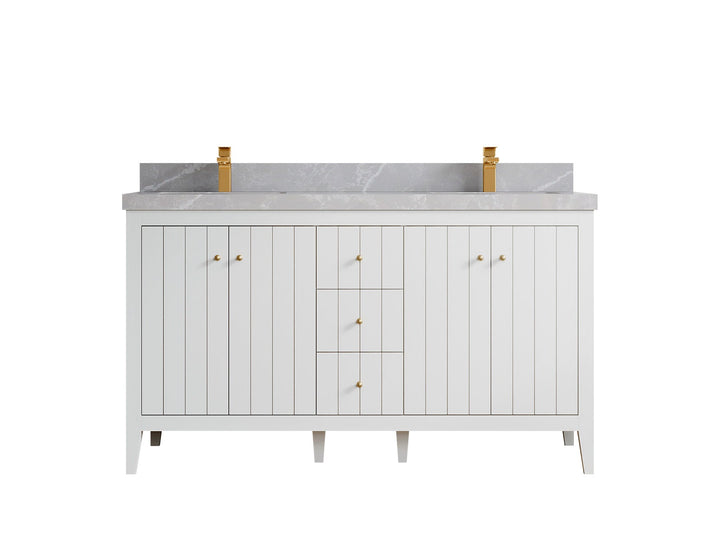 Atlanta 60 in. W x 22 in. D Double Sink Bathroom Vanity - photo 35