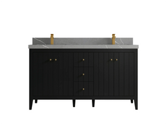 Atlanta 60 in. W x 22 in. D Double Sink Bathroom Vanity - photo 43
