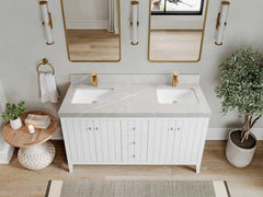 Atlanta 60 in. W x 22 in. D Double Sink Bathroom Vanity - photo 33
