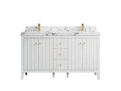 Atlanta 60 in. W x 22 in. D Double Sink Bathroom Vanity - photo 42