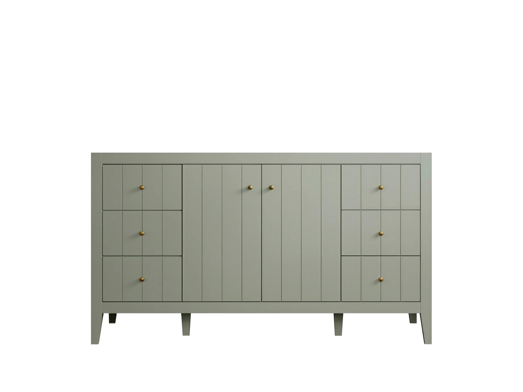 Atlanta 60 in. W x 22 in. D Double Sink Bathroom Vanity - Willow Bath and Vanity