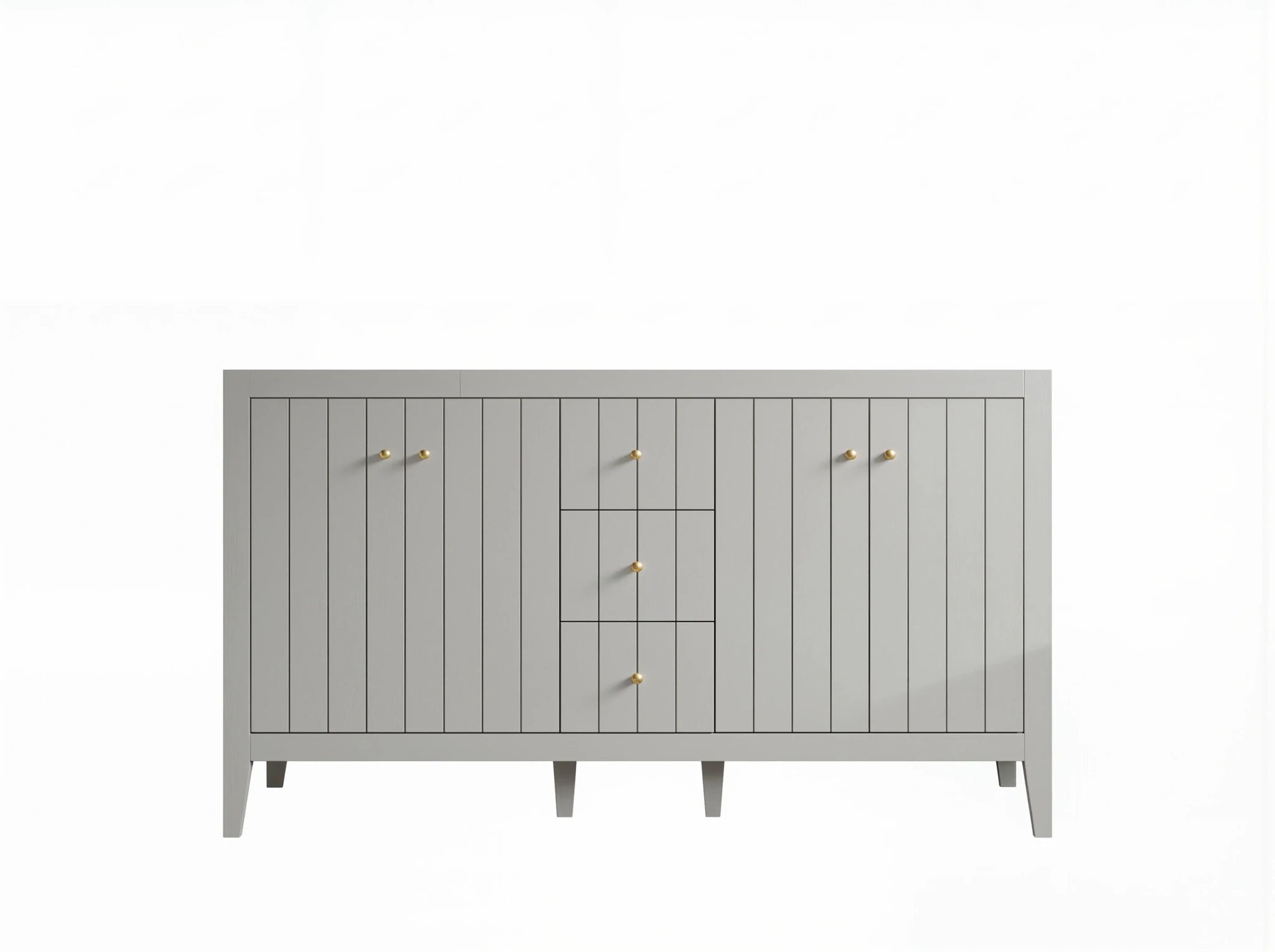 Atlanta 60 in. W x 22 in. D Double Sink Bathroom Vanity - Willow Bath and Vanity