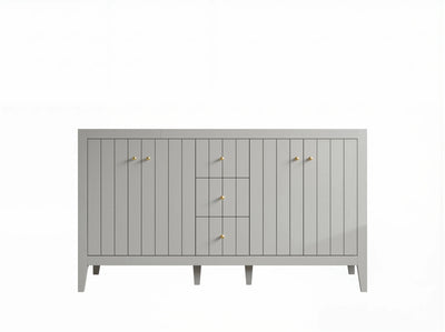 Atlanta 60 in. W x 22 in. D Double Sink Bathroom Vanity - Willow Bath and Vanity