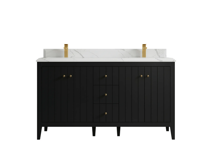 Atlanta 60 in. W x 22 in. D Double Sink Bathroom Vanity - photo 33