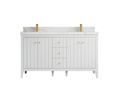 Atlanta 60 in. W x 22 in. D Double Sink Bathroom Vanity - photo 14