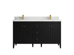 Atlanta 60 in. W x 22 in. D Double Sink Bathroom Vanity - photo 21
