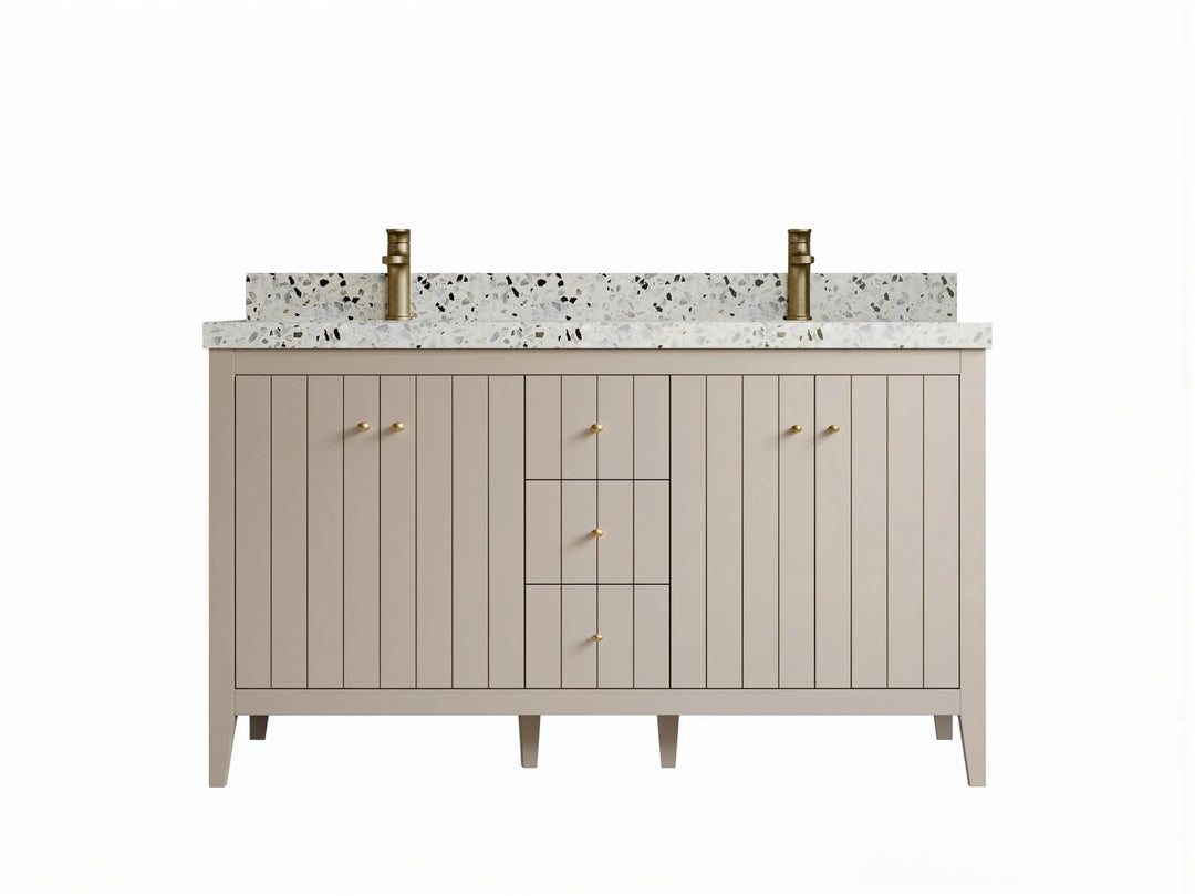 Bathroom Vanities - Bathroom Vanity with Countertop and Backsplash - photo 4