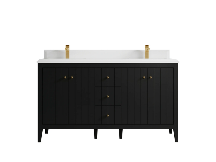 Atlanta 60 in. W x 22 in. D Double Sink Bathroom Vanity - photo 37