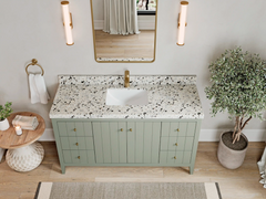Atlanta 60 in. W x 22 in. D Double Sink Bathroom Vanity - photo 4