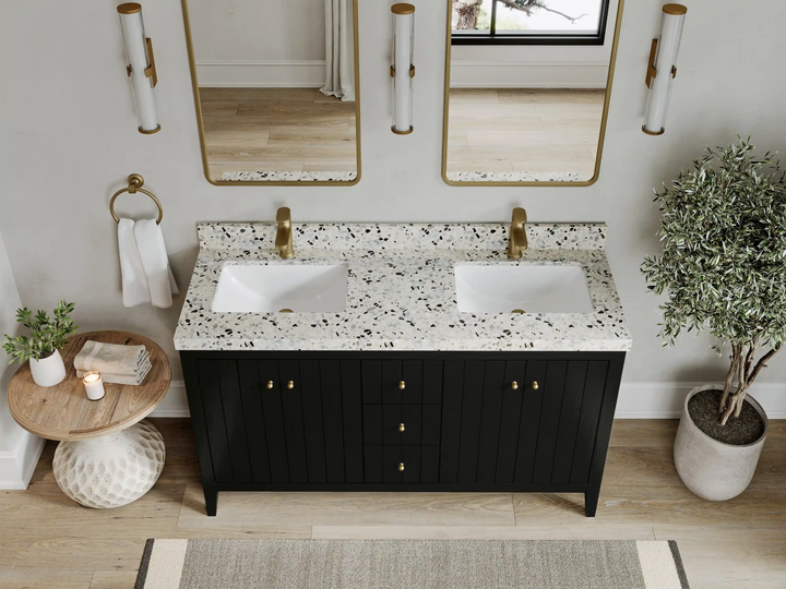 Atlanta 60 in. W x 22 in. D Double Sink Bathroom Vanity - photo 7