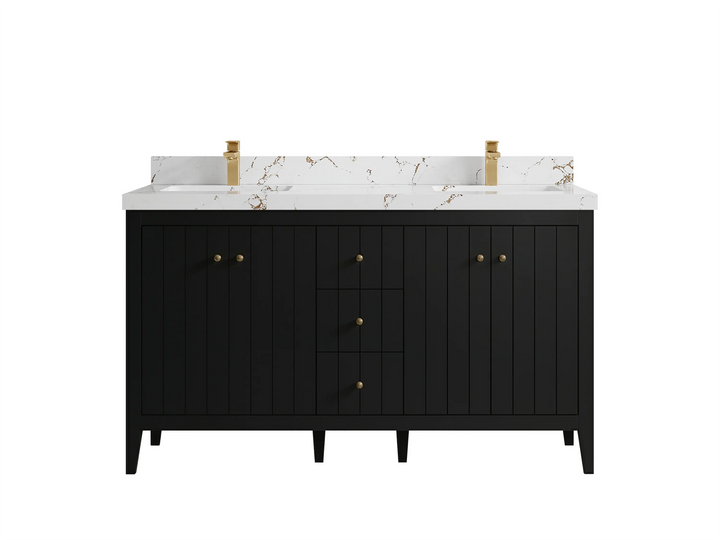 Atlanta 60 in. W x 22 in. D Double Sink Bathroom Vanity - photo 45